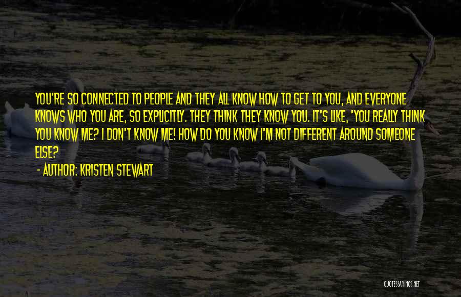 Think Different Do Different Quotes By Kristen Stewart