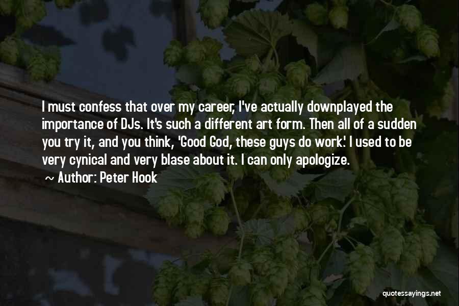 Think Different Do Different Quotes By Peter Hook