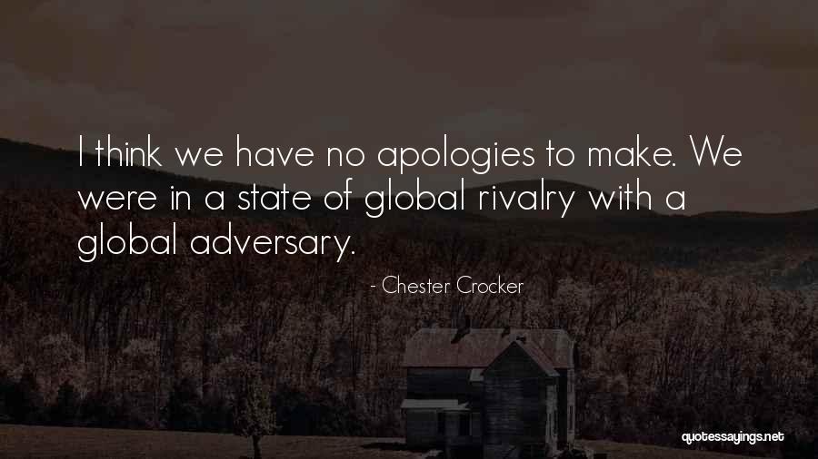 Think Global Quotes By Chester Crocker Think Global Quotes By Chester Crocker