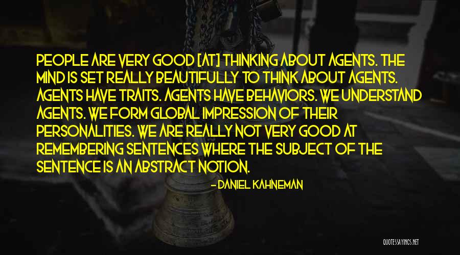 Think Global Quotes By Daniel Kahneman Think Global Quotes By Daniel Kahneman