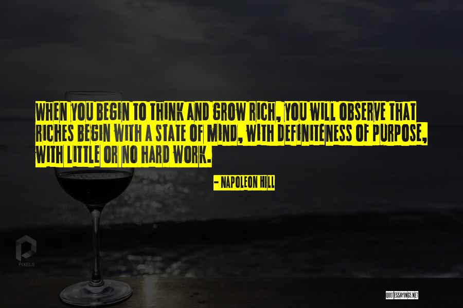Think Grow And Rich Quotes By Napoleon Hill Think Grow And Rich Quotes By Napoleon Hill