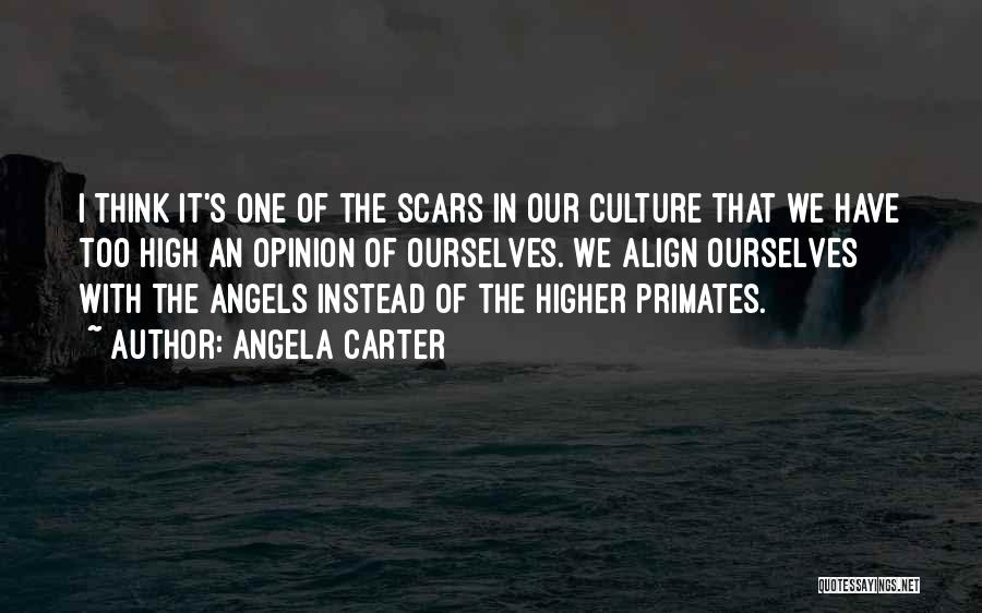 Think Higher Quotes By Angela Carter