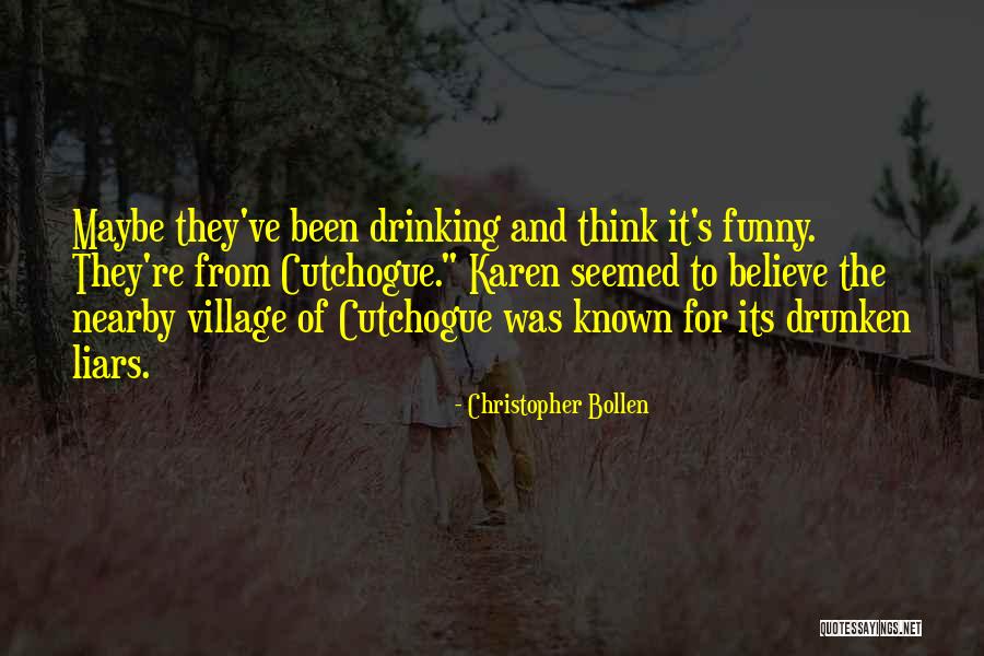 Think Its Funny Quotes By Christopher Bollen