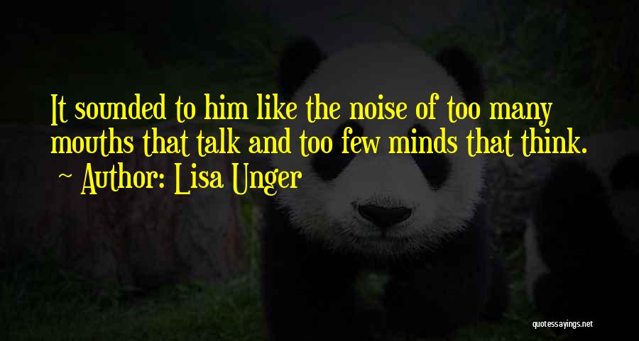 Think Of Him Quotes By Lisa Unger
