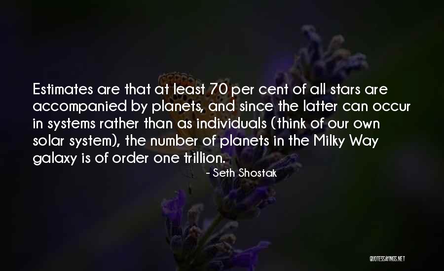 Think Of Number One Quotes By Seth Shostak Think Of Number One Quotes By Seth Shostak