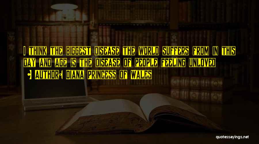 Think Of The Day Quotes By Diana Princess Of Wales