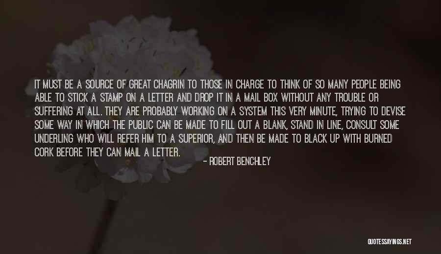 Think Out Of The Box Quotes By Robert Benchley