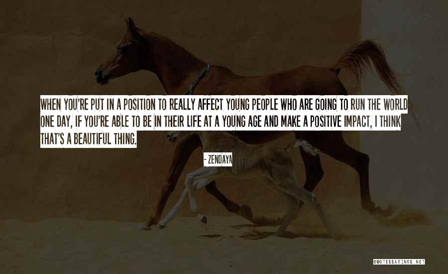 Think Positive Be Positive Quotes By Zendaya Think Positive Be Positive Quotes By Zendaya