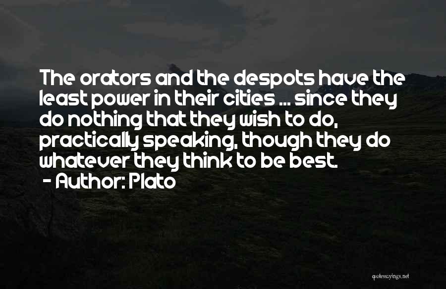 Think Practically Quotes By Plato