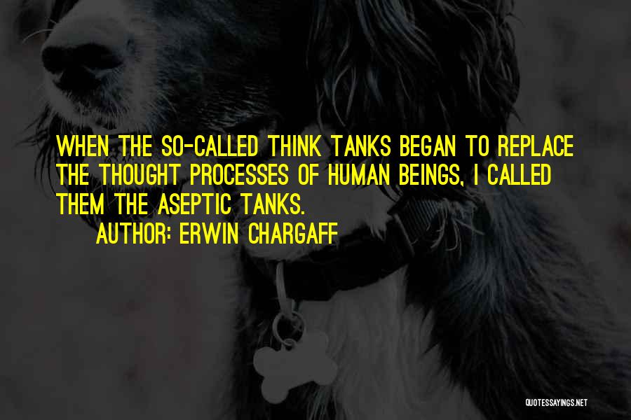 Think Tanks Quotes By Erwin Chargaff