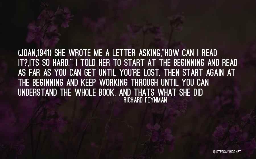Think That Start Letter Quotes By Richard Feynman Think That Start Letter Quotes By Richard Feynman