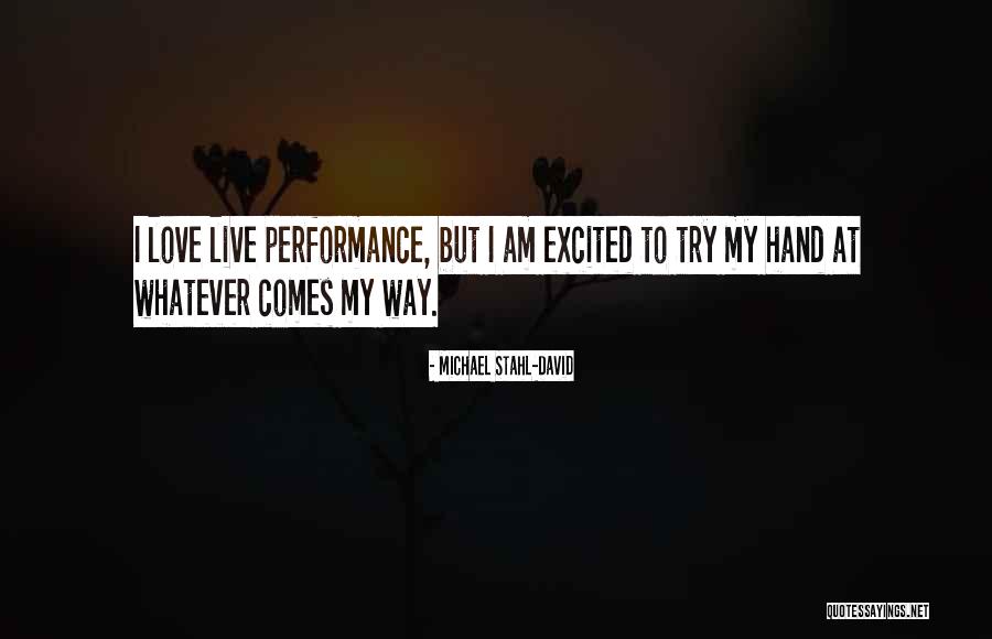 Think That You Can Live Without Me Quotes By Michael Stahl-David Think That You Can Live Without Me Quotes By Michael Stahl-David