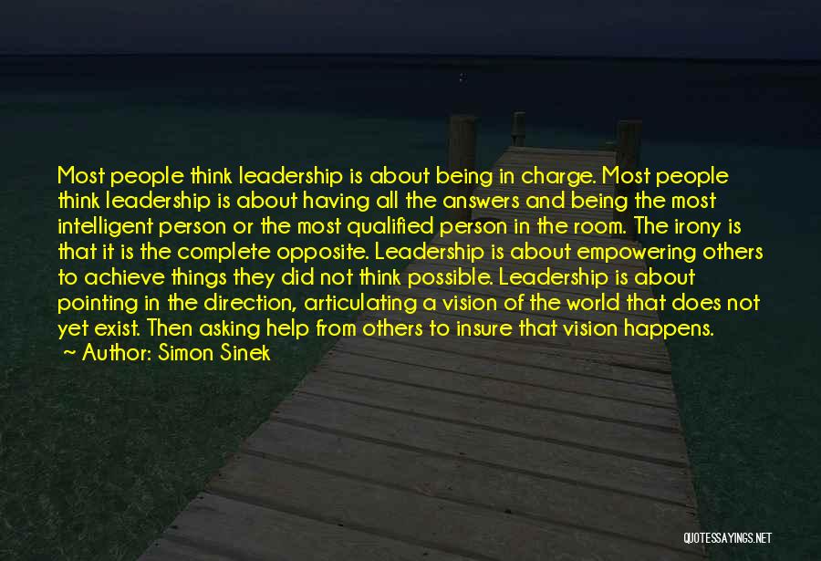 Think Then Exist Quotes By Simon Sinek