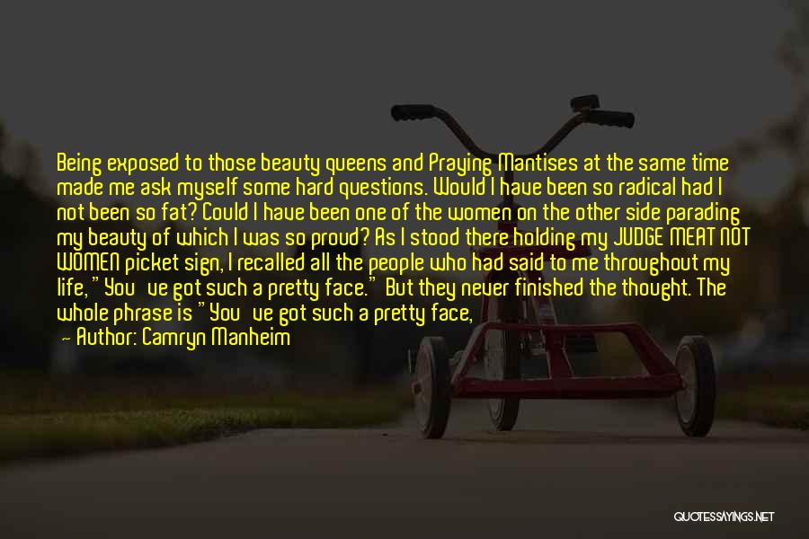 Think Thin Quotes By Camryn Manheim