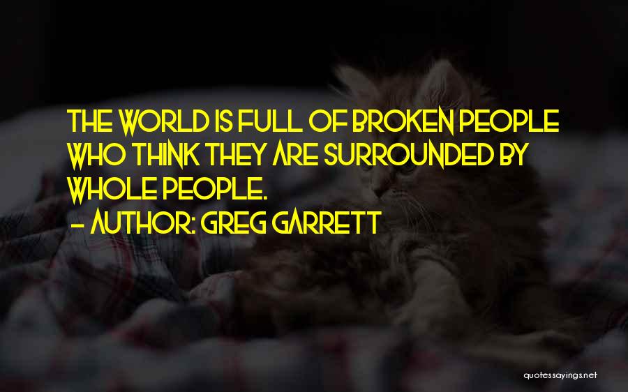 Think Think Quotes By Greg Garrett