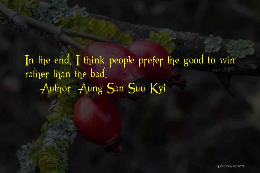 Think Win Win Quotes By Aung San Suu Kyi