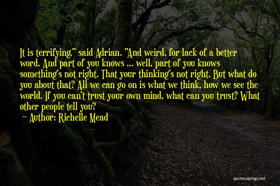 Think You Can Do Better Quotes By Richelle Mead