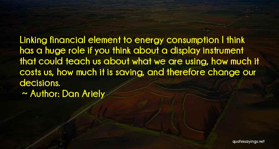 Thinking About Change Quotes By Dan Ariely
