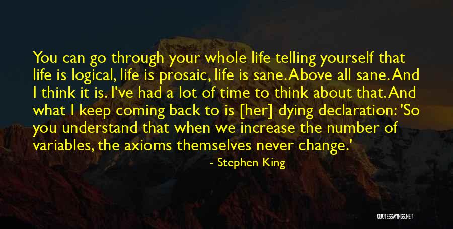 Thinking About Her All The Time Quotes By Stephen King