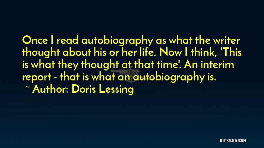 Thinking About Her Quotes By Doris Lessing