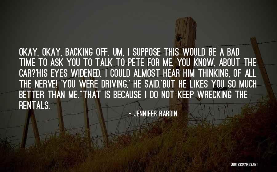 Thinking About Him All The Time Quotes By Jennifer Rardin