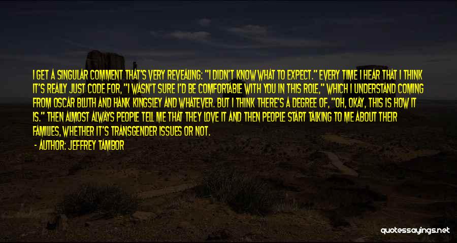 Thinking About Love Quotes By Jeffrey Tambor Thinking About Love Quotes By Jeffrey Tambor