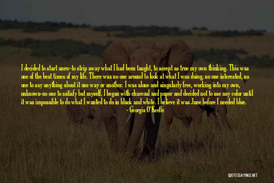 Thinking About What You Say Before You Say It Quotes By Georgia O'Keeffe Thinking About What You Say Before You Say It Quotes By Georgia O'Keeffe