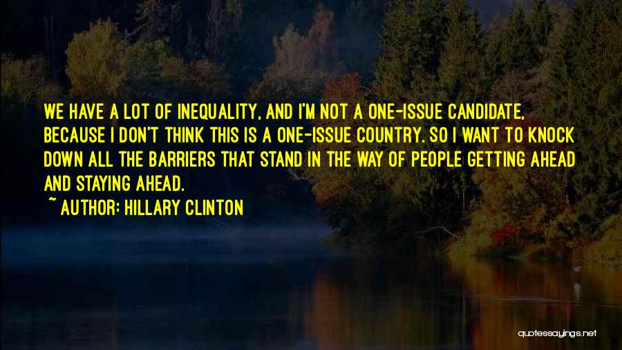 Thinking Ahead Quotes By Hillary Clinton