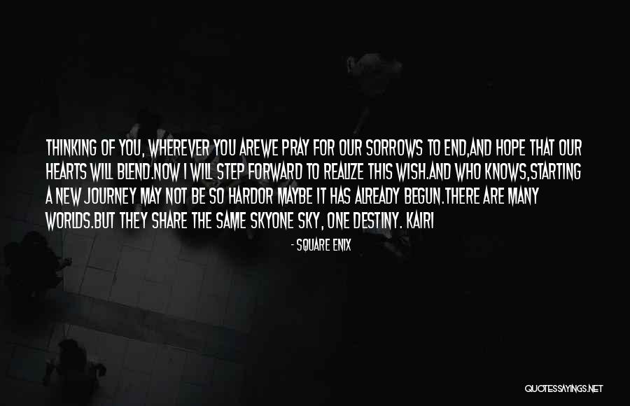 Thinking And Destiny Quotes By Square Enix Thinking And Destiny Quotes By Square Enix