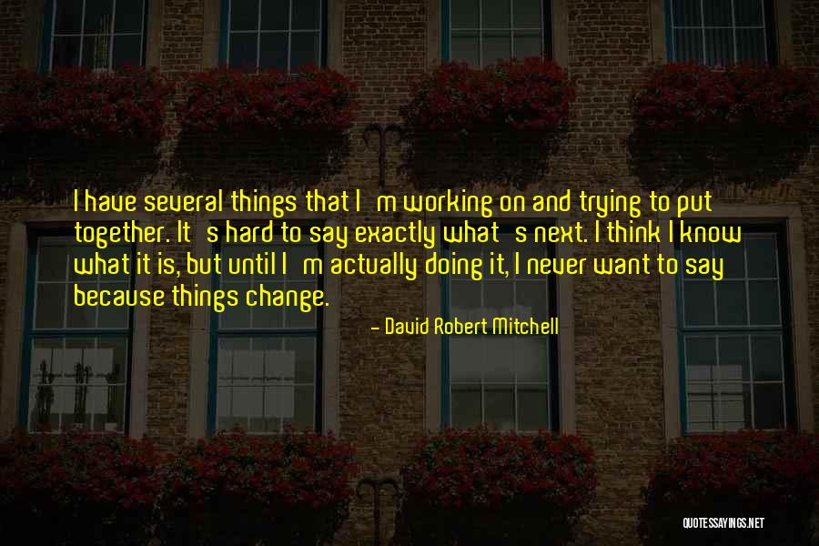 Thinking And Doing Quotes By David Robert Mitchell