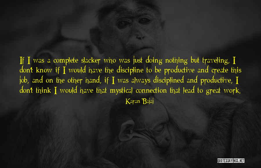 Thinking And Doing Quotes By Karan Bajaj