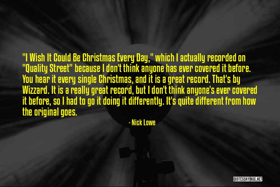 Thinking Before Doing Quotes By Nick Lowe