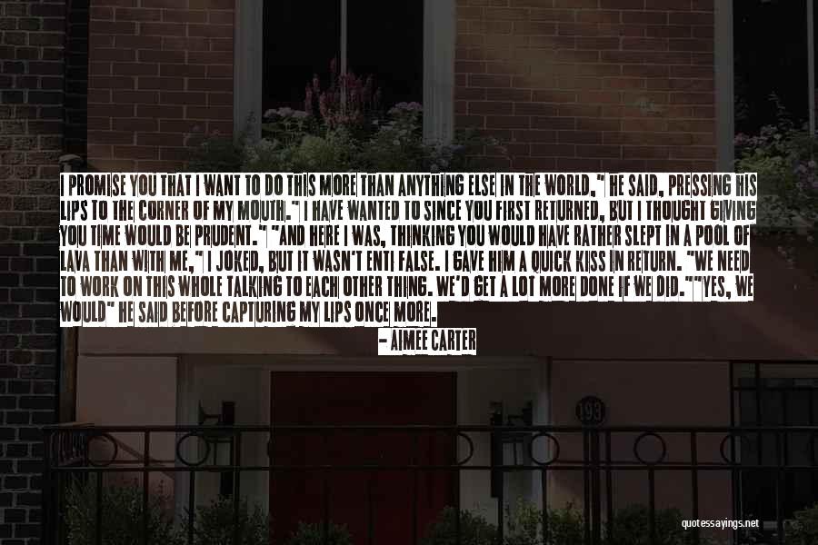 Thinking Before Talking Quotes By Aimee Carter Thinking Before Talking Quotes By Aimee Carter