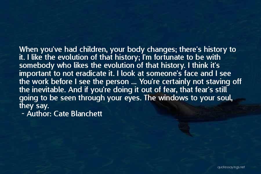 Thinking Before You Say Something Quotes By Cate Blanchett