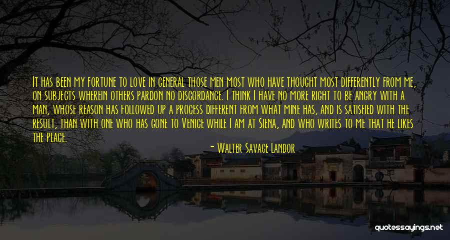 Thinking Differently Than Others Quotes By Walter Savage Landor