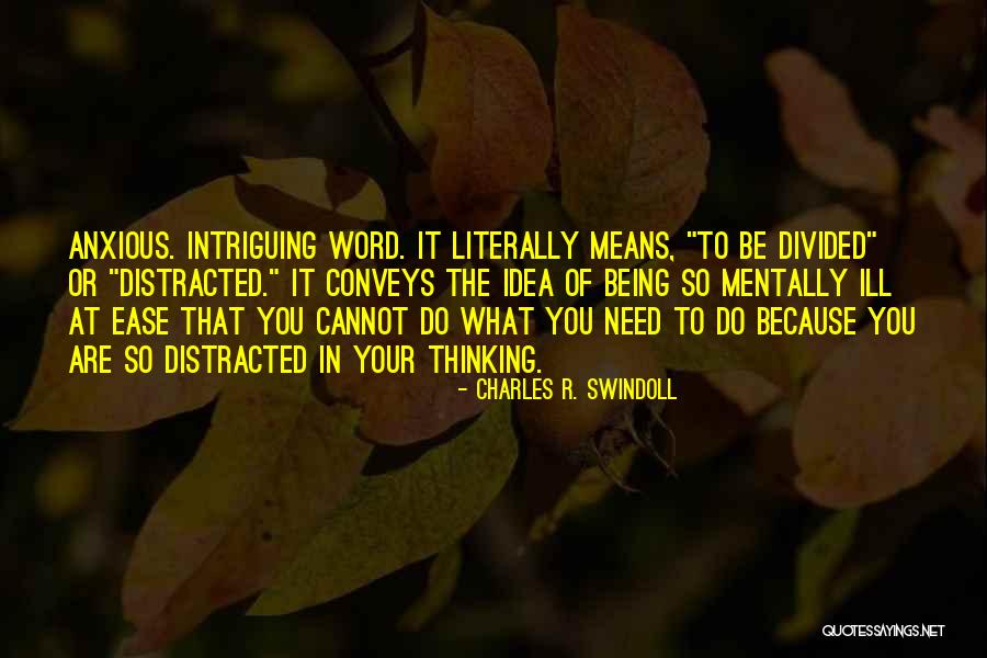 Thinking Ill Of Others Quotes By Charles R. Swindoll