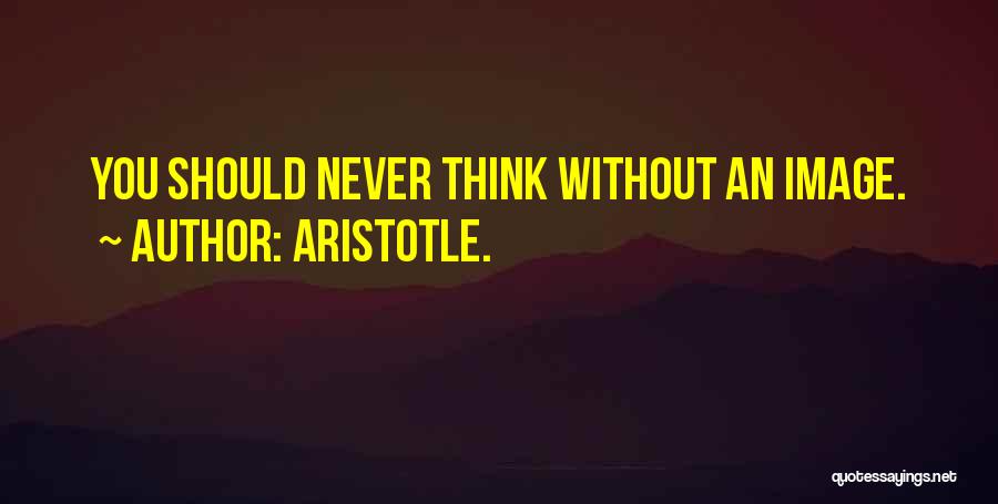 Thinking Image Quotes By Aristotle.