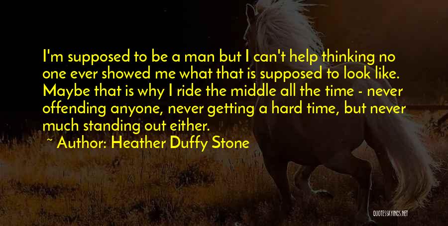 Thinking Like A Man Quotes By Heather Duffy Stone