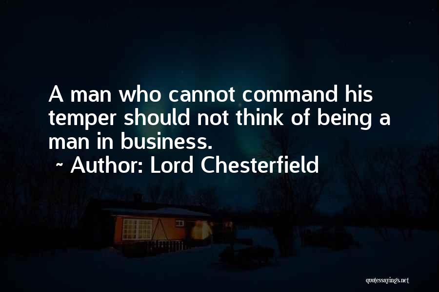 Thinking Man Quotes By Lord Chesterfield