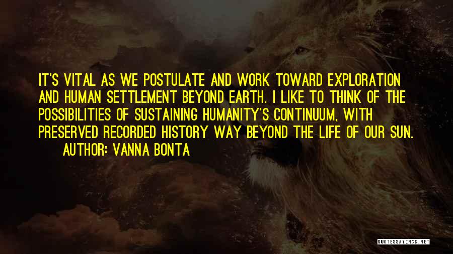 Thinking Of Life Quotes By Vanna Bonta