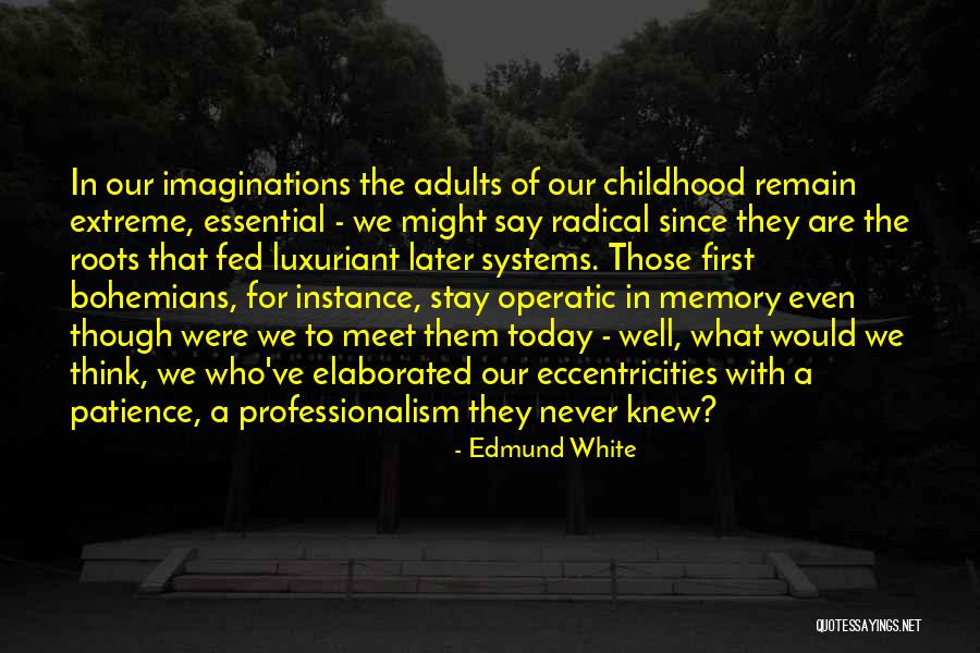 Thinking Of Memories Quotes By Edmund White Thinking Of Memories Quotes By Edmund White
