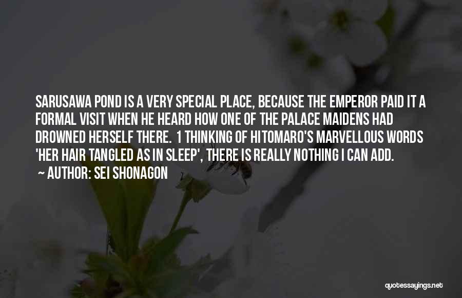 Thinking Of Someone Special Quotes By Sei Shonagon