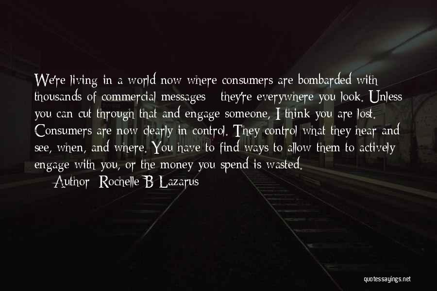 Thinking Of Someone You Lost Quotes By Rochelle B Lazarus