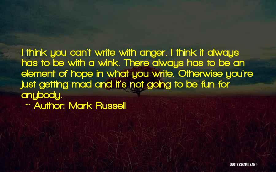 Thinking Of You Always Quotes By Mark Russell