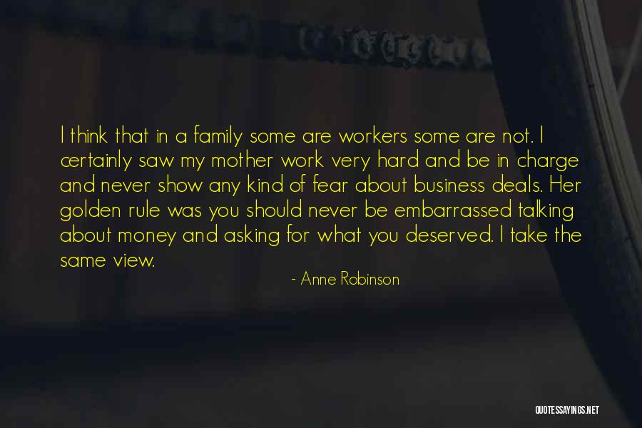 Thinking Of You Family Quotes By Anne Robinson