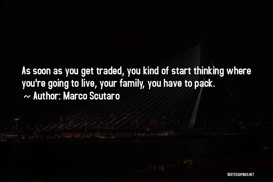 Thinking Of You Family Quotes By Marco Scutaro