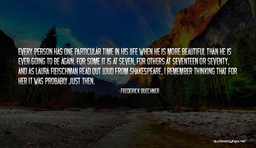 Thinking Out Loud Quotes By Frederick Buechner