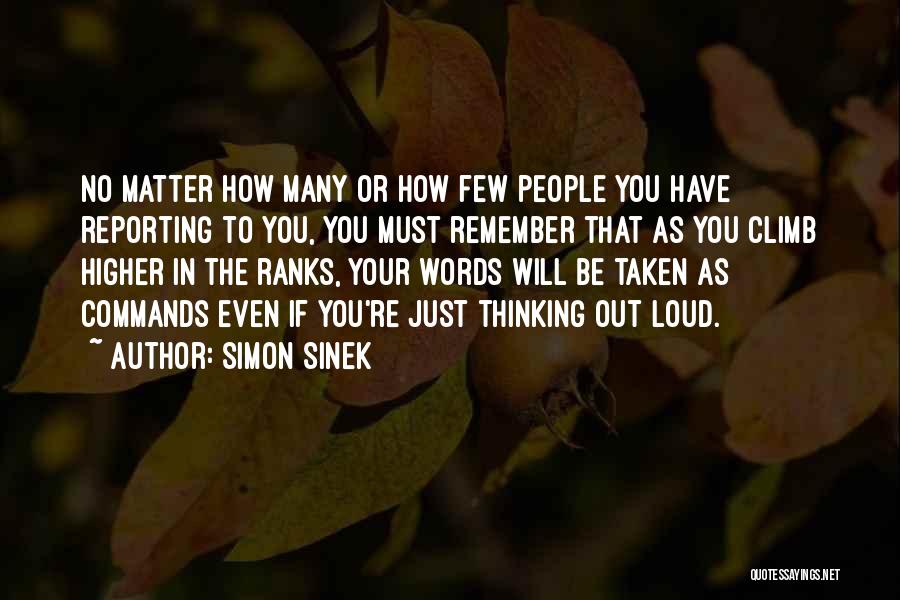 Thinking Out Loud Quotes By Simon Sinek