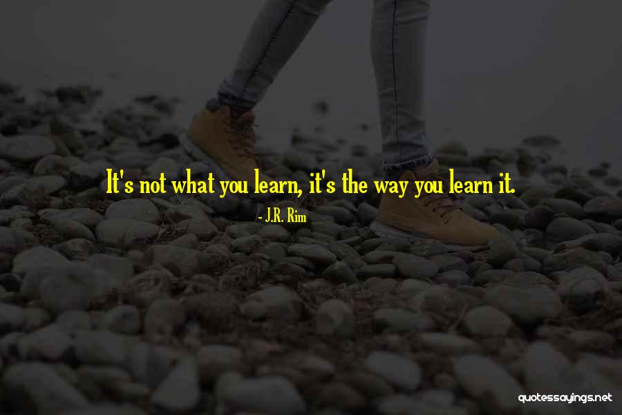 Thinking Pattern Quotes By J.R. Rim Thinking Pattern Quotes By J.R. Rim