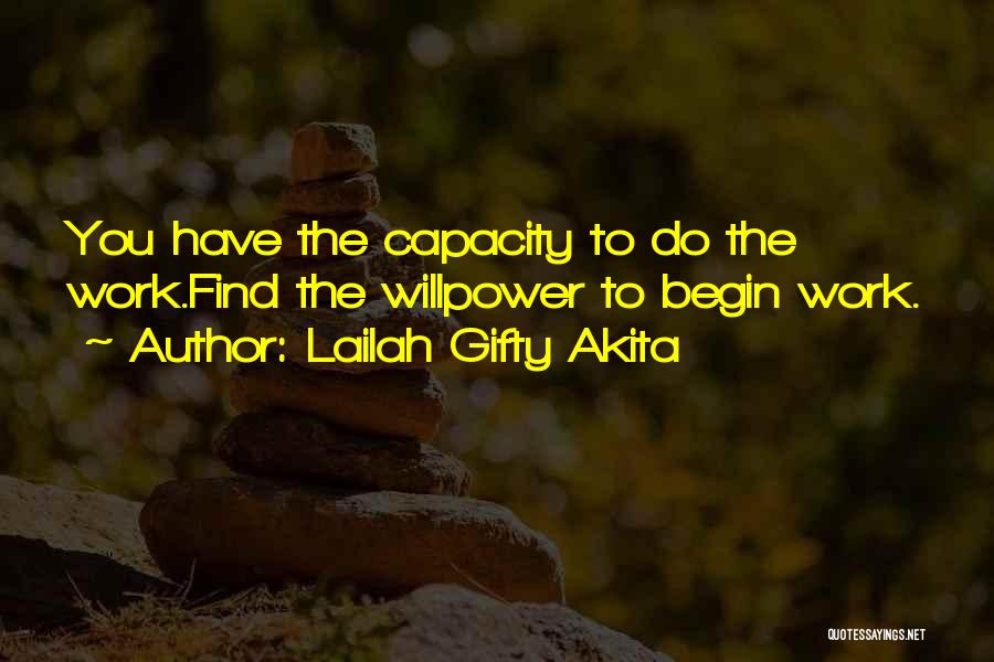 Thinking Positive In Work Quotes By Lailah Gifty Akita